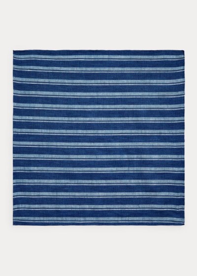 Men's Polo Ralph Lauren Striped Pocket Square | 658491SGX